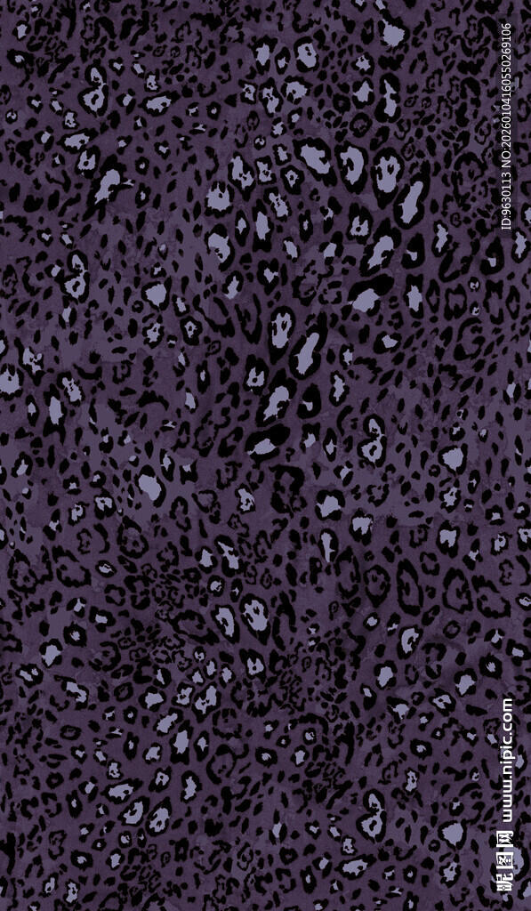 深紫色带颗粒质感面料