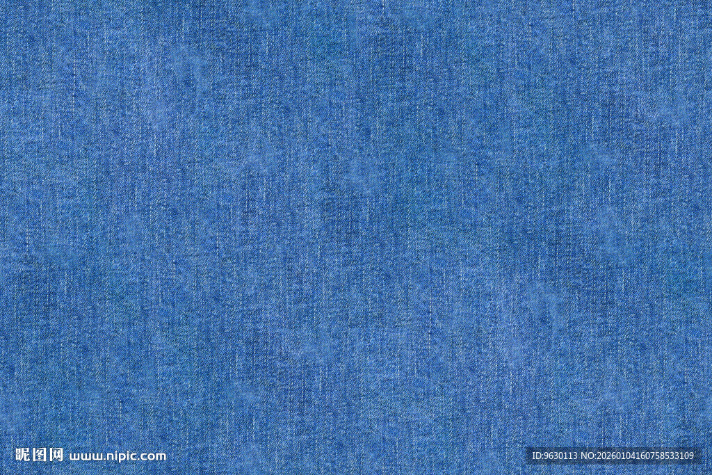 蓝色纹理布料背景图