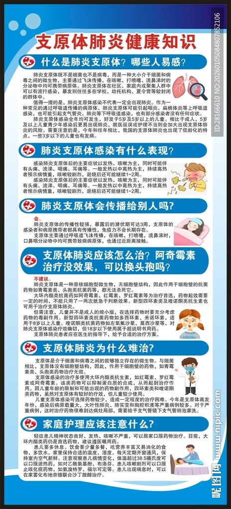 健康教育知识展架