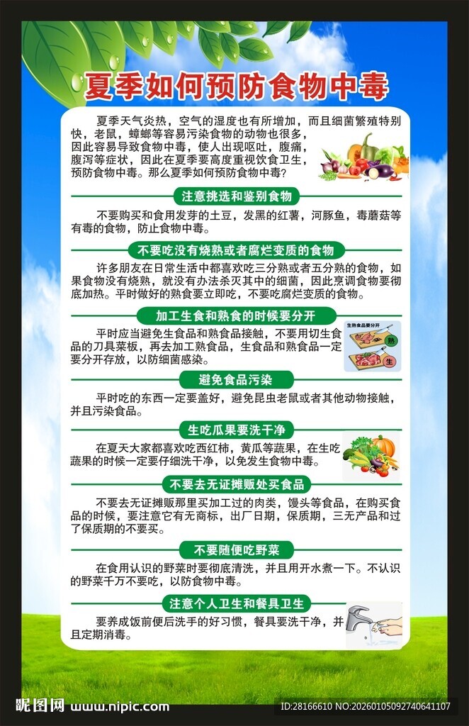 全国食品安全宣传周海报