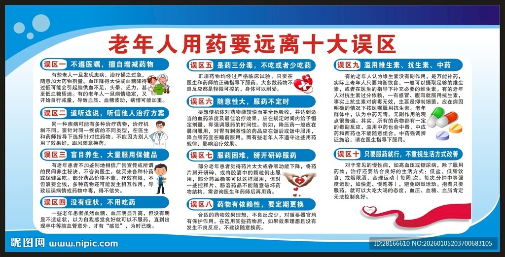 老年健康宣传周宣传栏