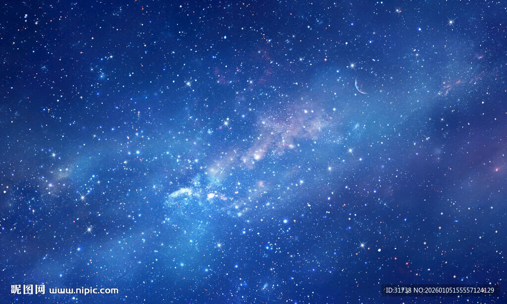 璀璨宇宙星空背景图