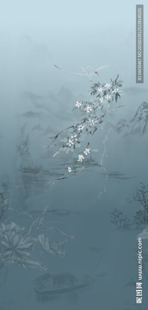 水面漂浮的白色细碎物体