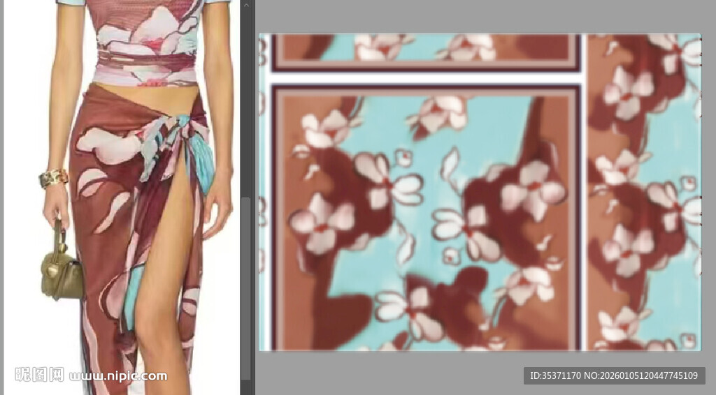 时尚印花服饰设计图案