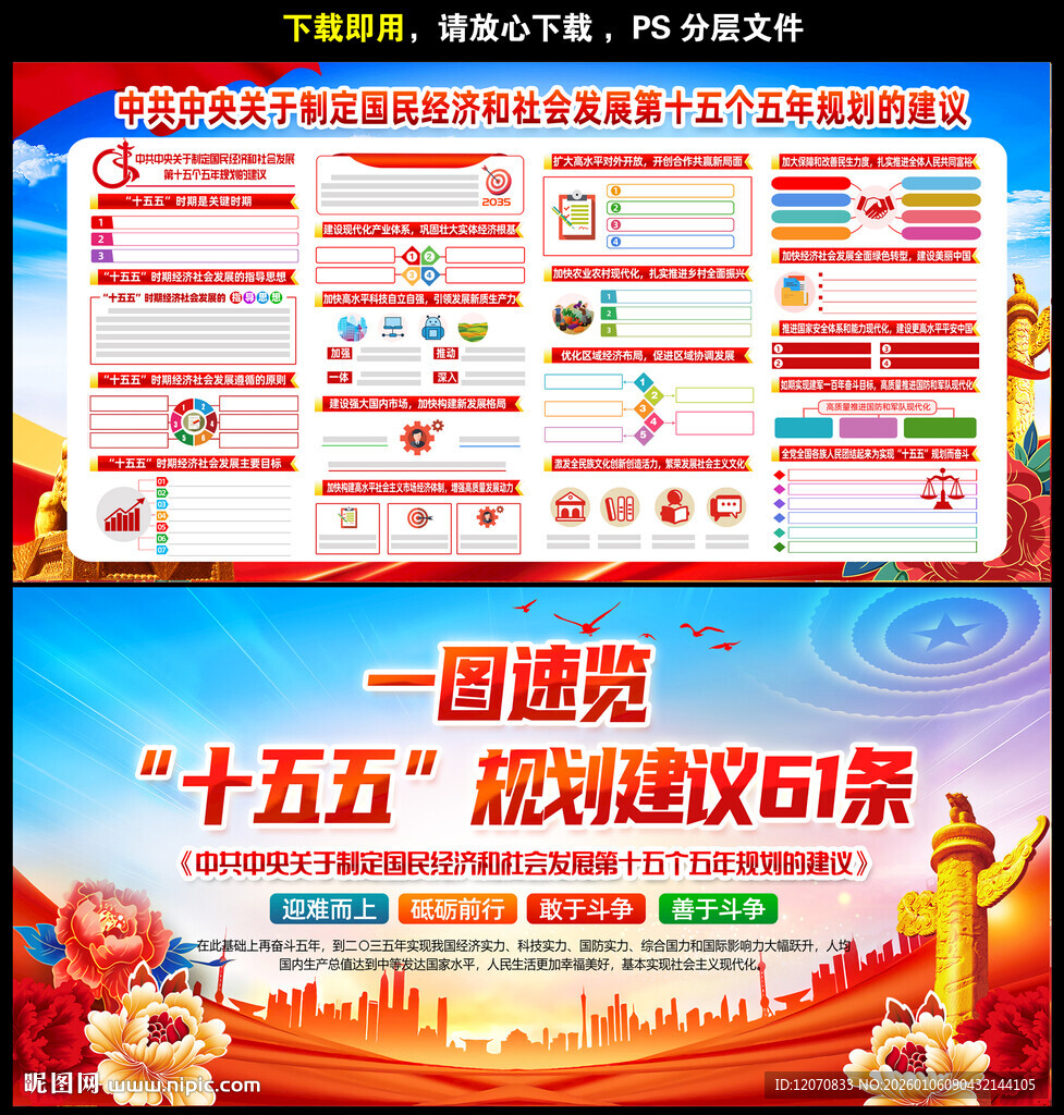 十五五规划建议