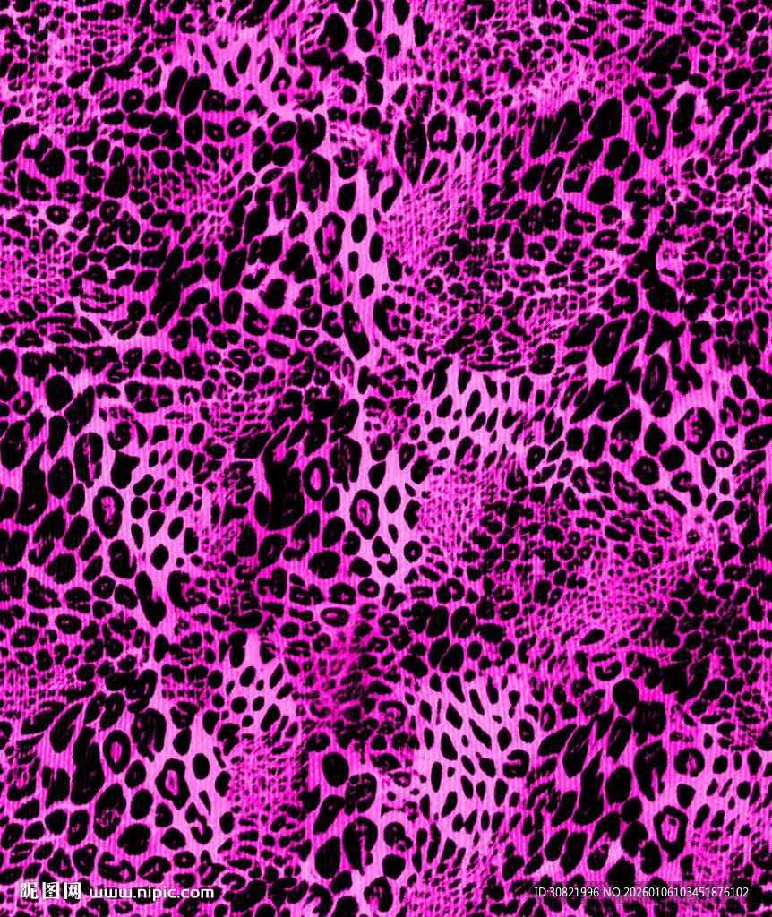 紫色豹纹图案纹理