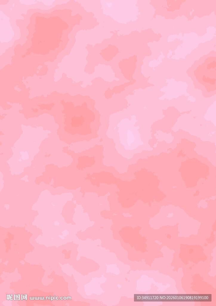 淡粉色梦幻水彩纹理背景