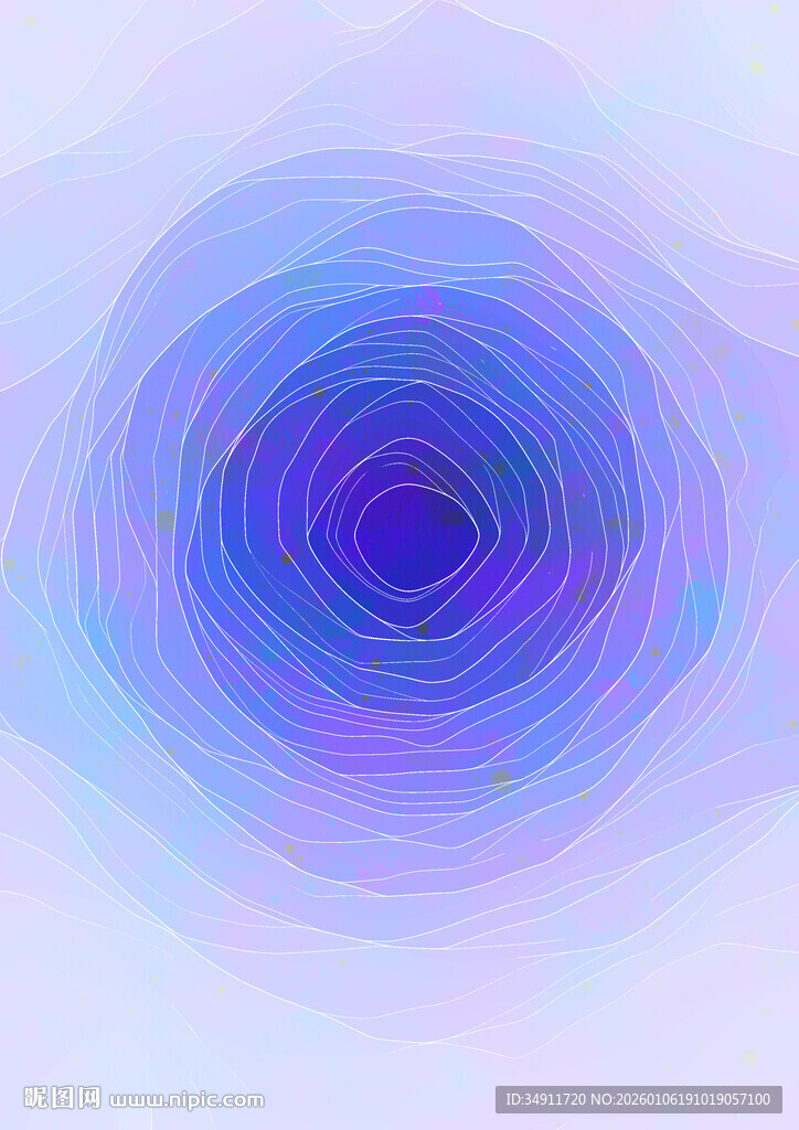 梦幻渐变螺旋抽象背景图