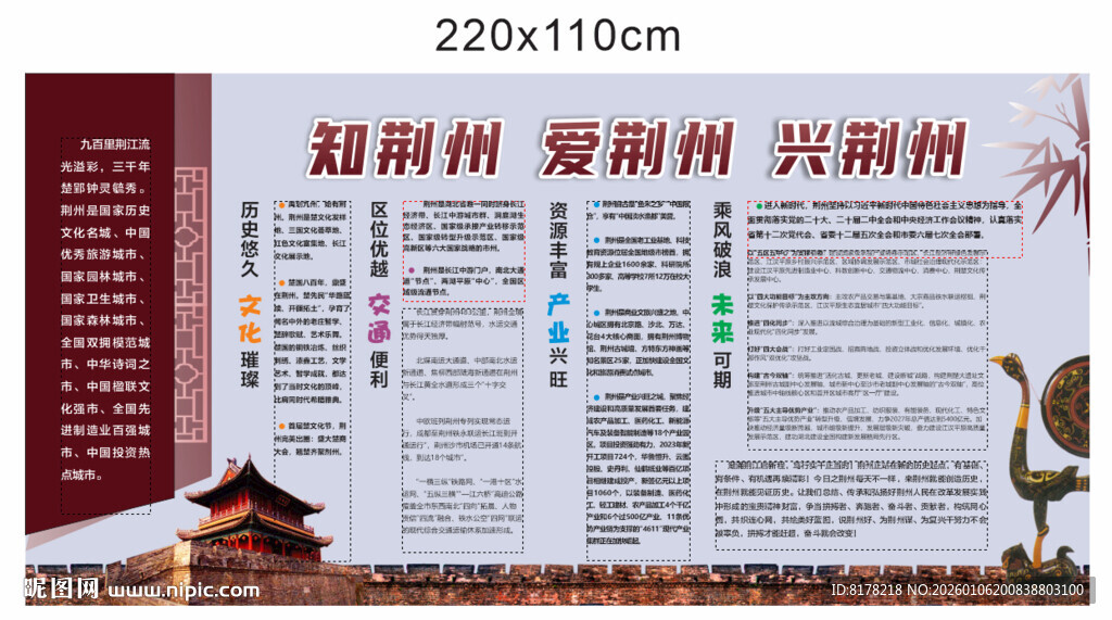 知荆州 爱荆州 兴荆州