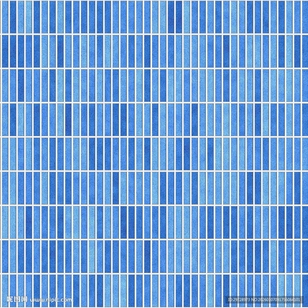 蓝色条纹瓷砖背景图案