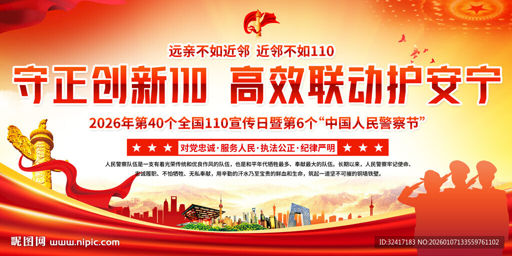 110宣传日展板