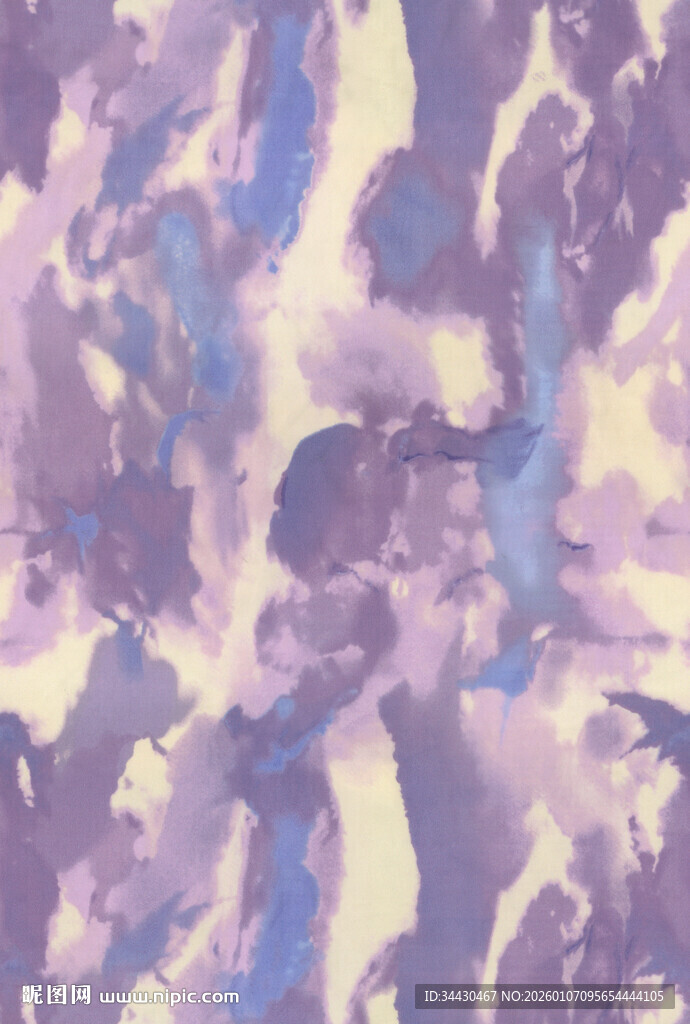 梦幻抽象水彩纹理图案