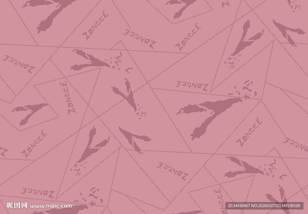 粉色几何线条图案背景