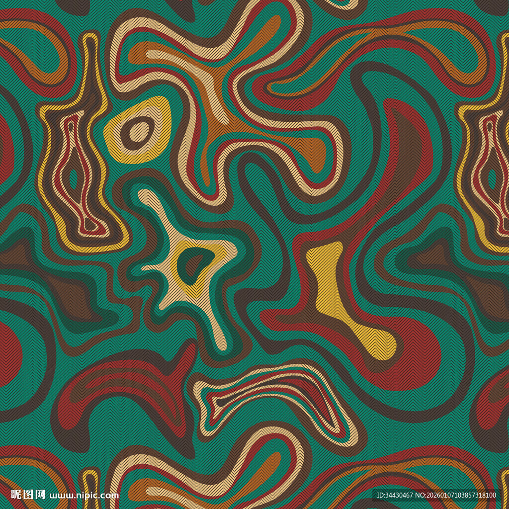 抽象多彩几何图案纹理