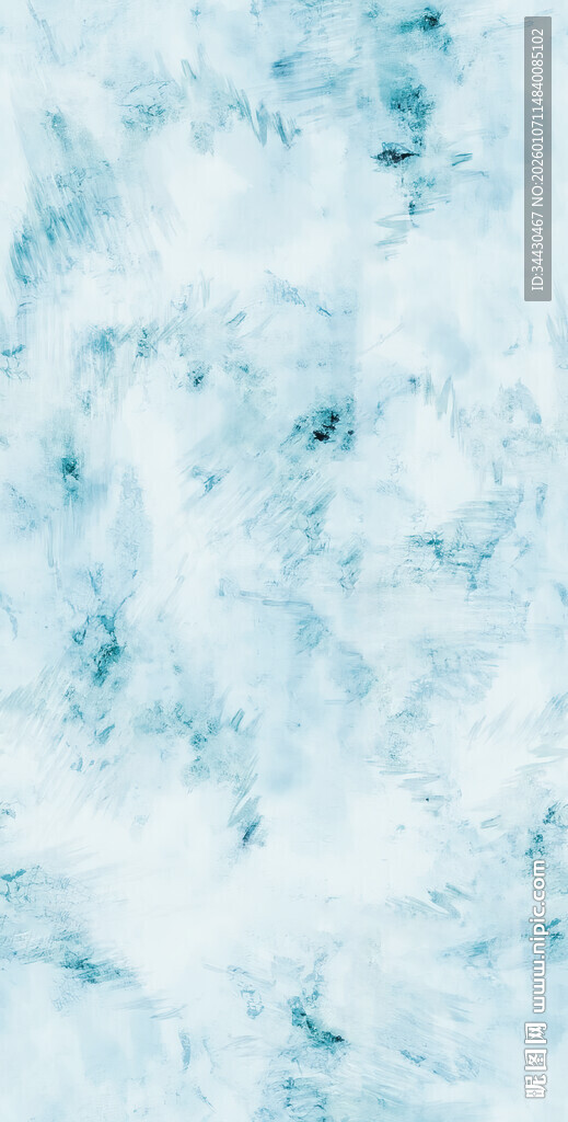 浅蓝色水墨纹理背景图