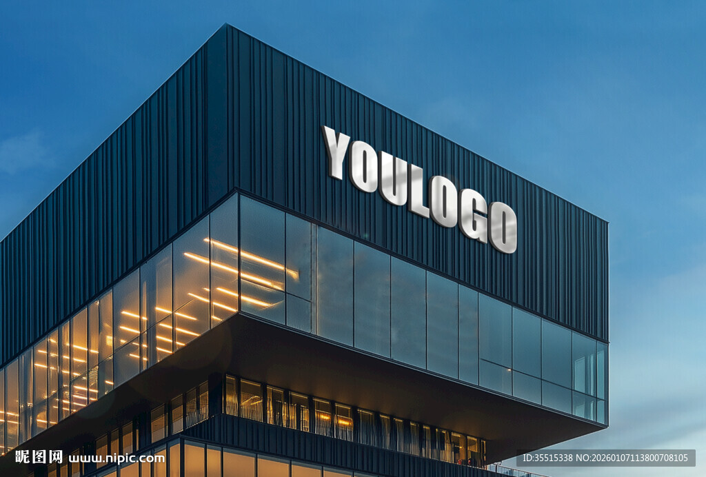 标志样机 logo样机