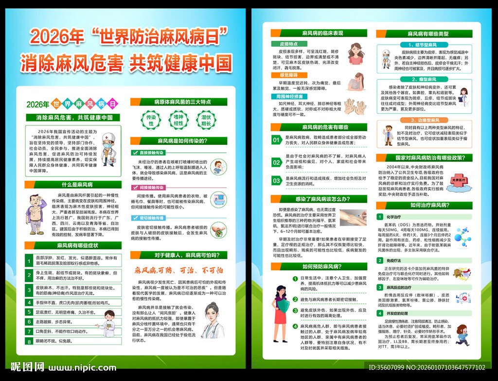 2026麻风病宣传单