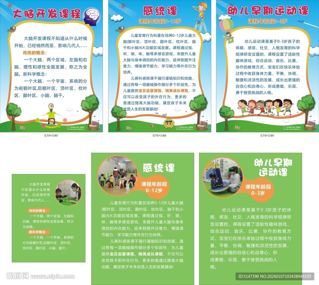 大脑开发课程  感统课  幼儿