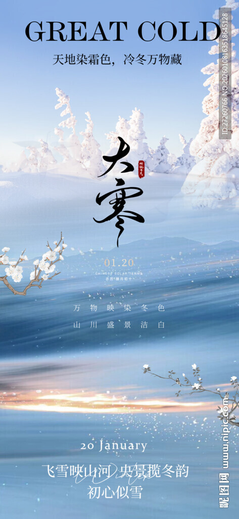 大寒海报