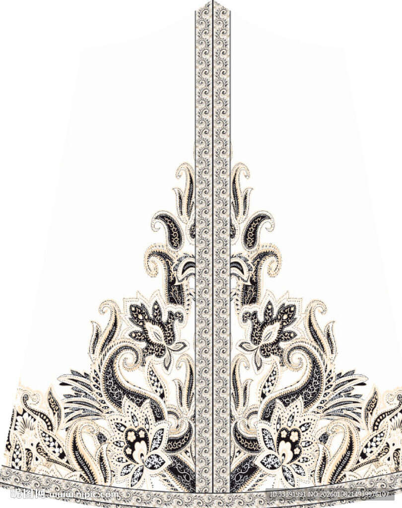 腰果长裙  定位