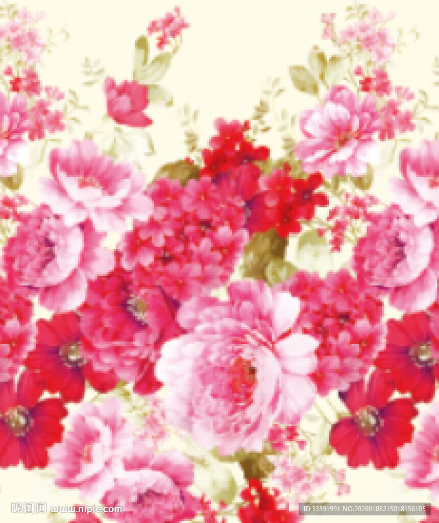 大花 定位款长裙  