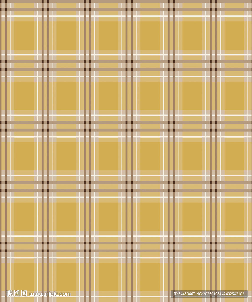 黄色格子图案背景纹理