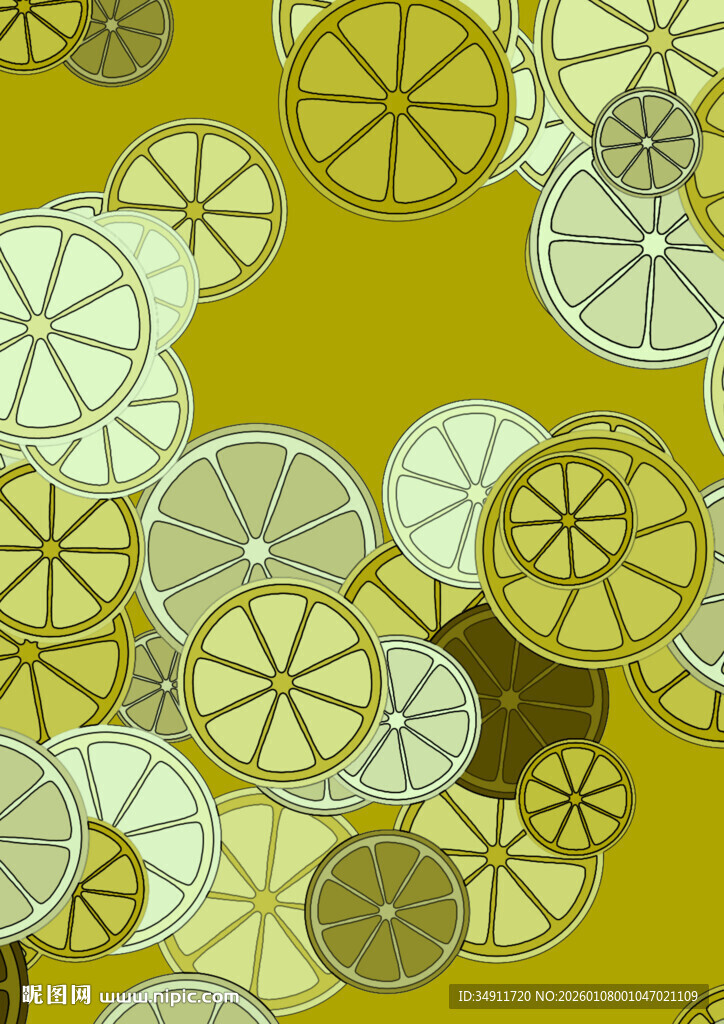 黄色几何图案背景纹理