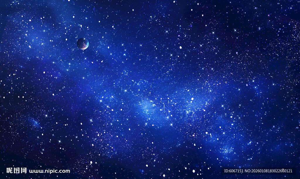 银河星空背景图