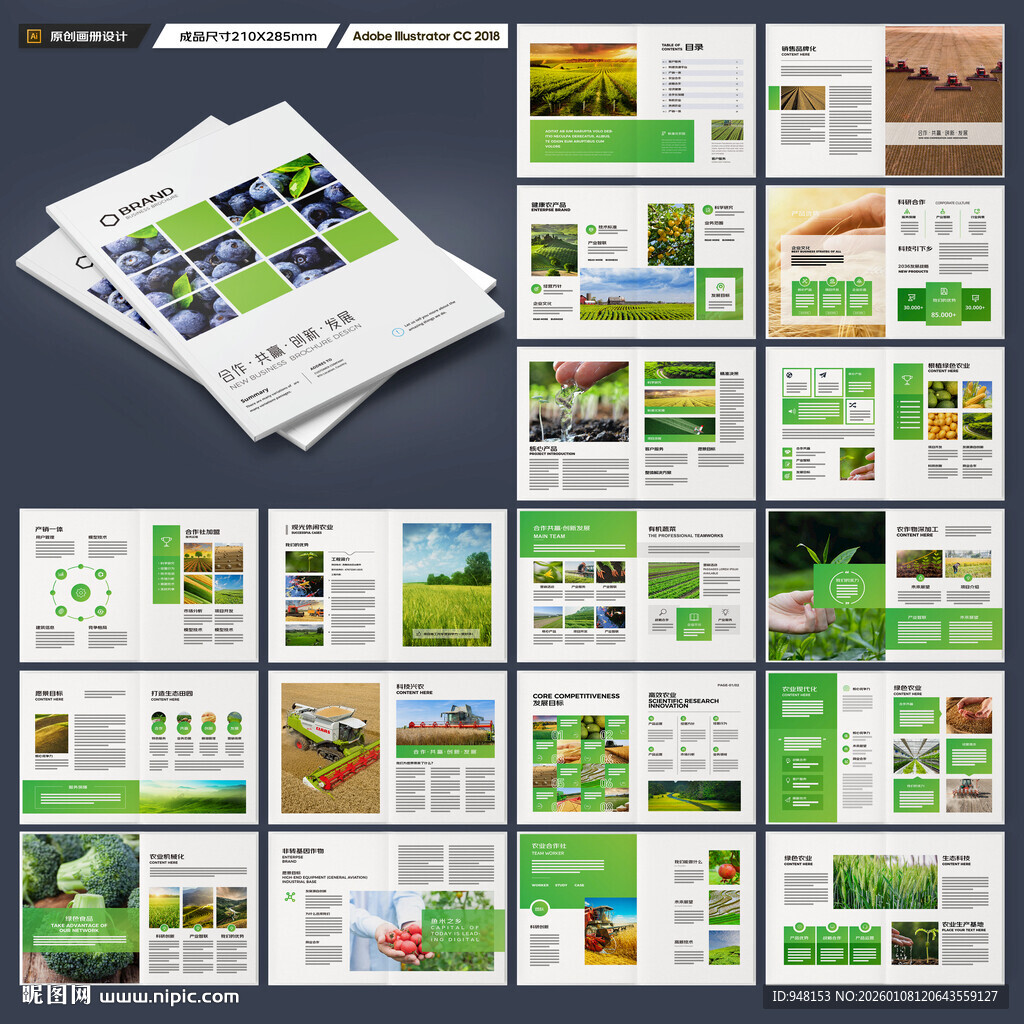 绿色农业画册