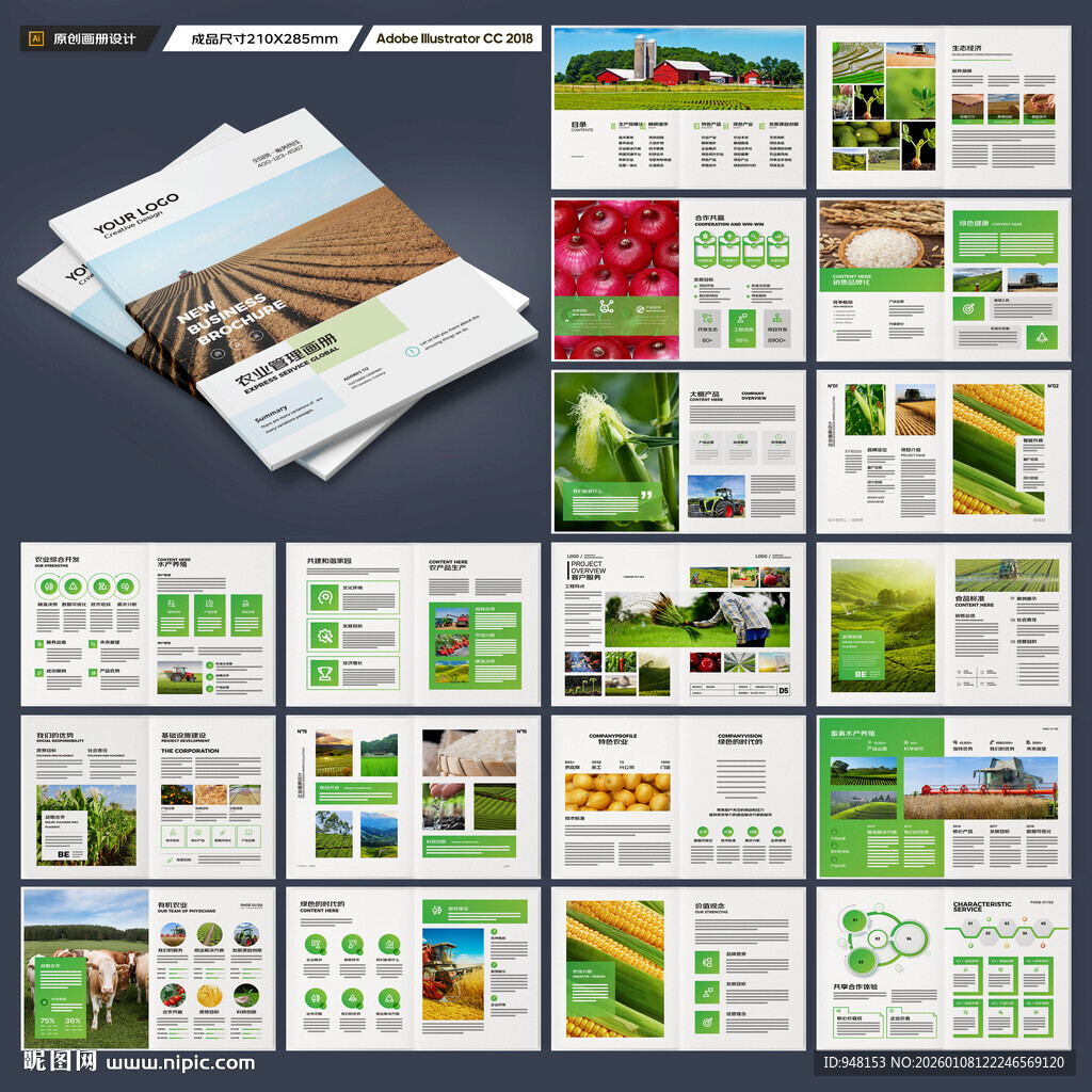 农业宣传册