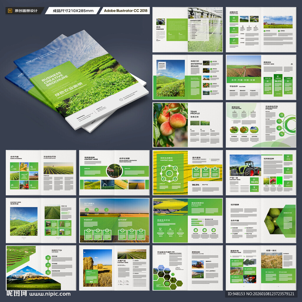 农业科技画册
