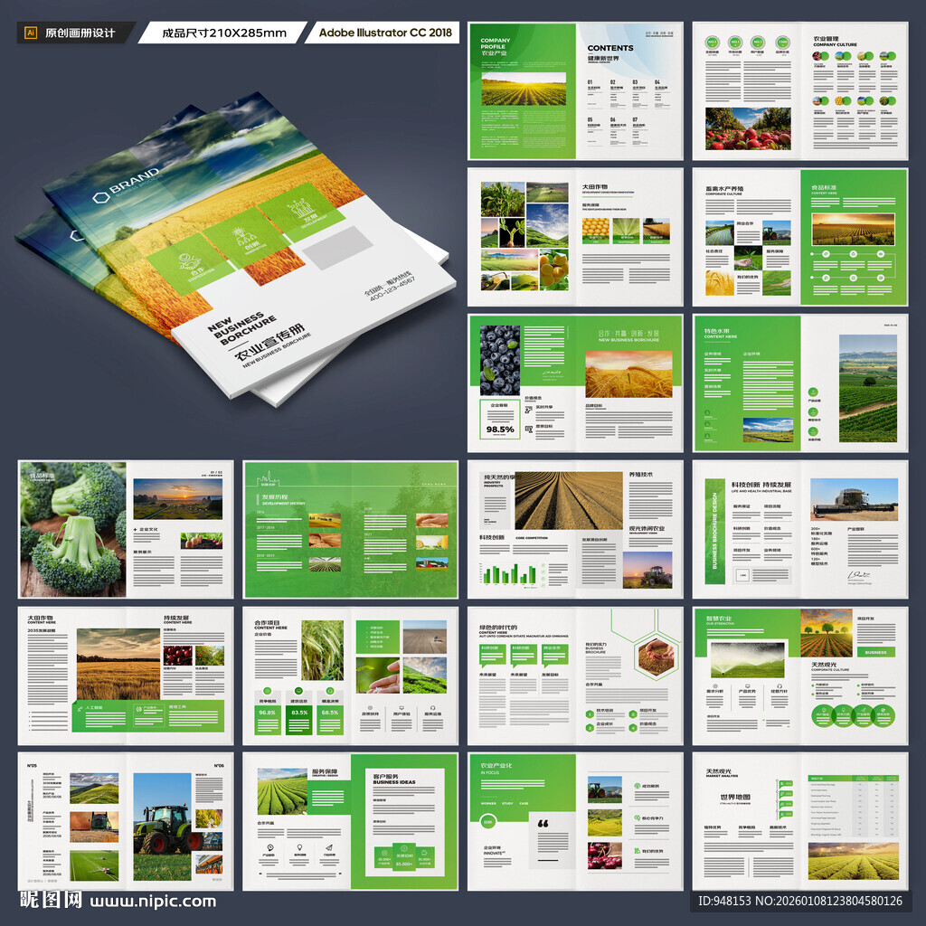 农产品画册