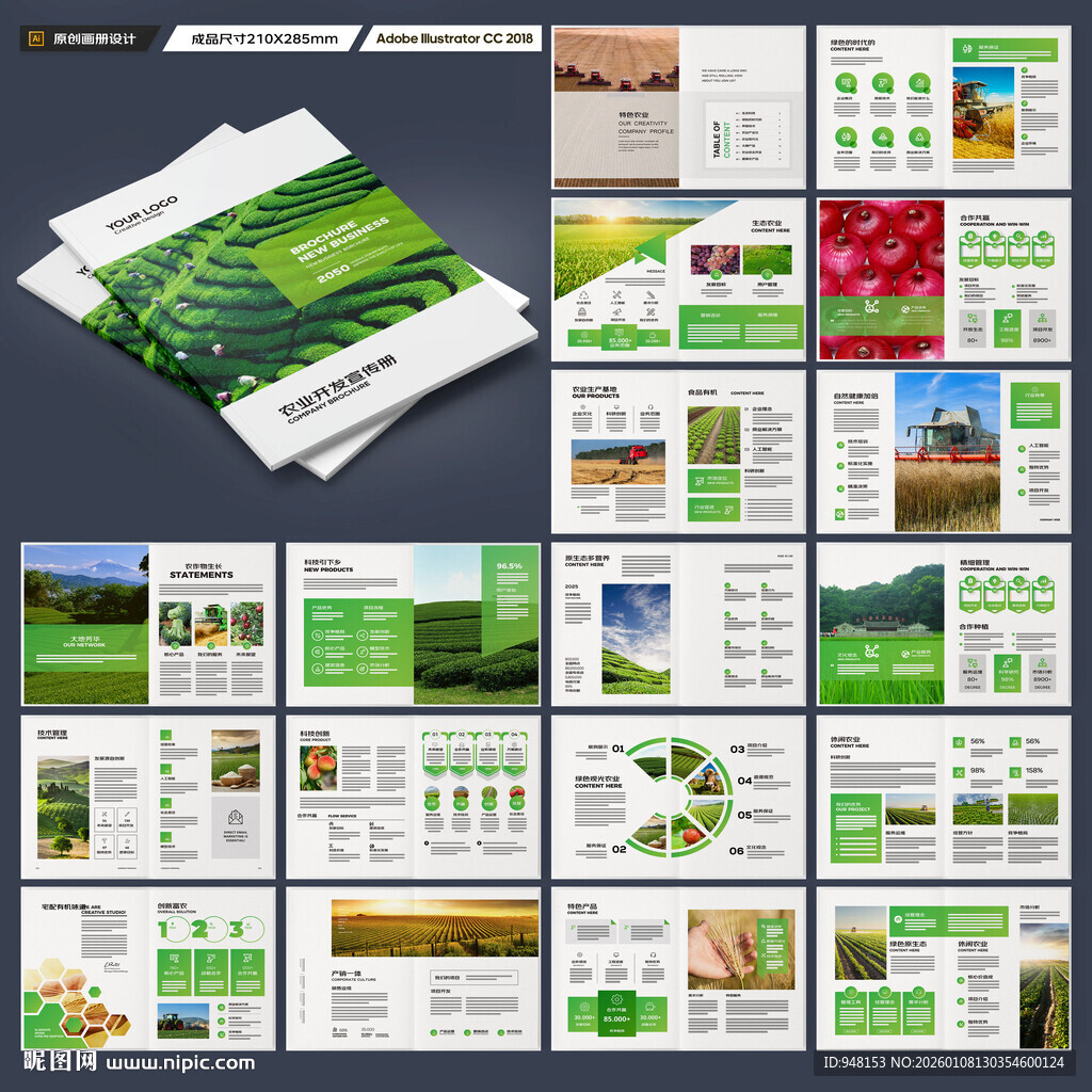 农业科技画册