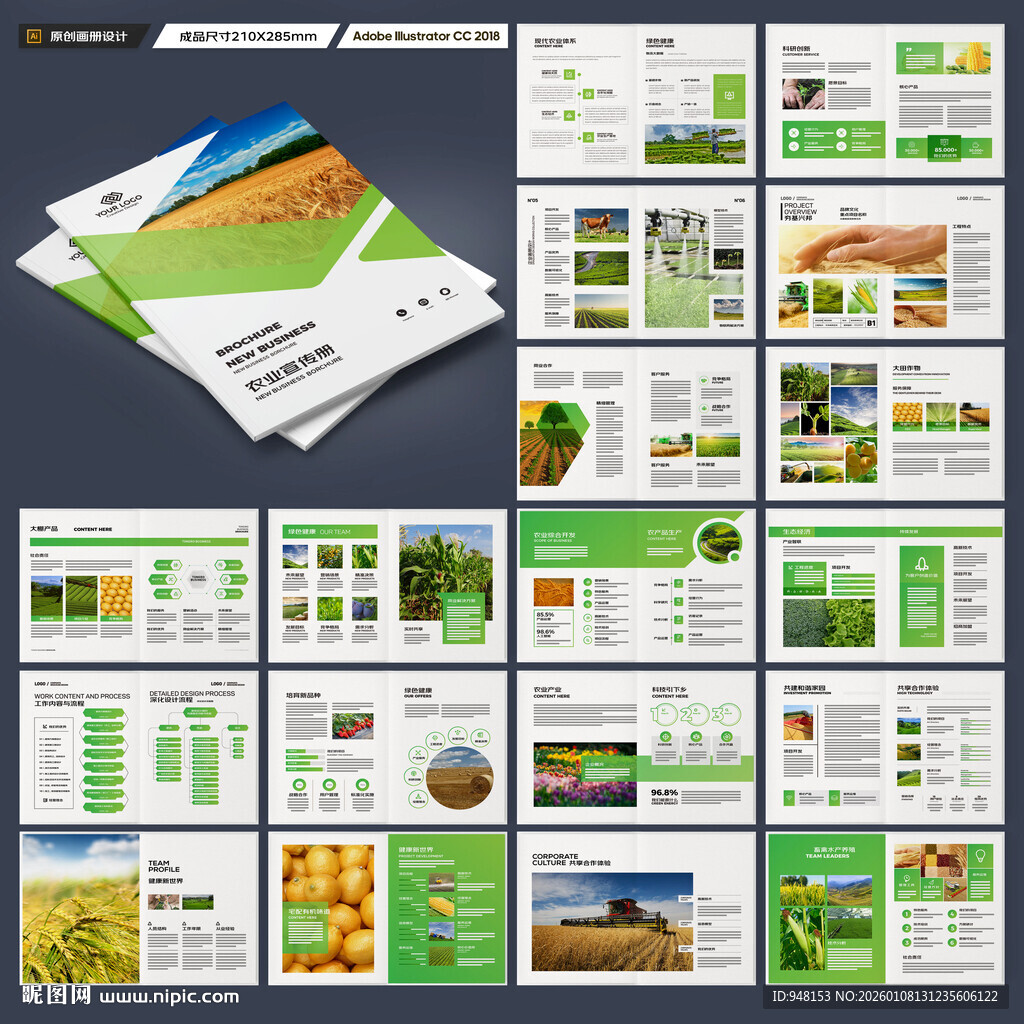 绿色农业画册