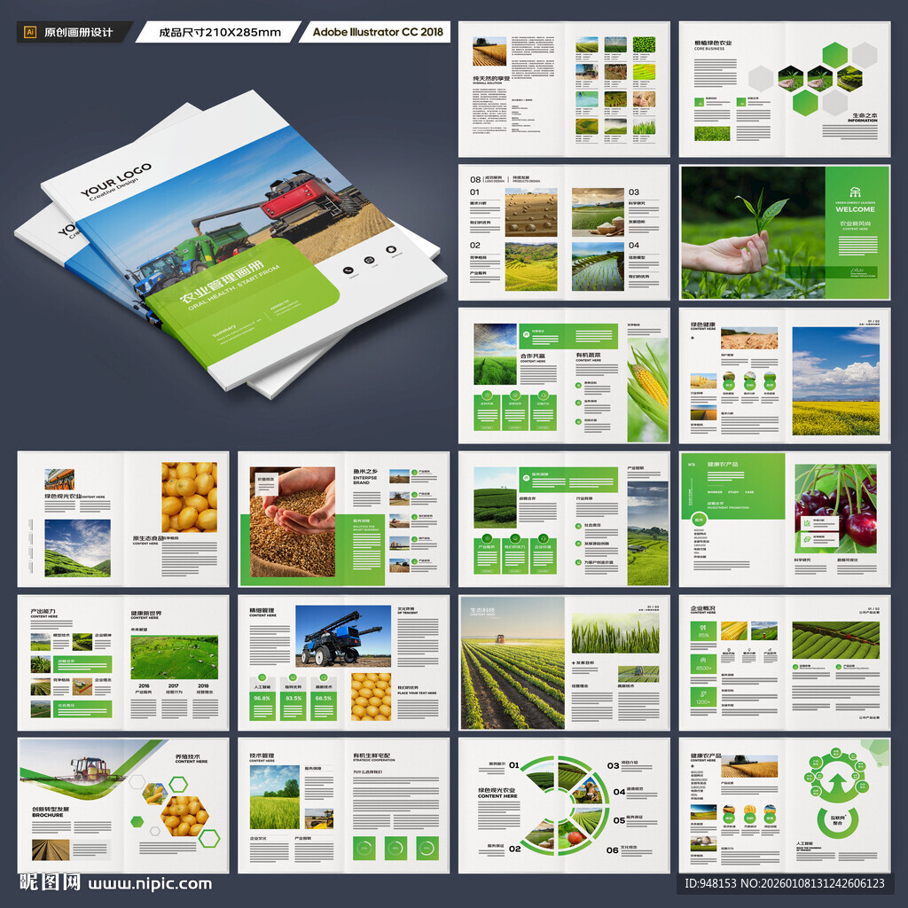农产品宣传册