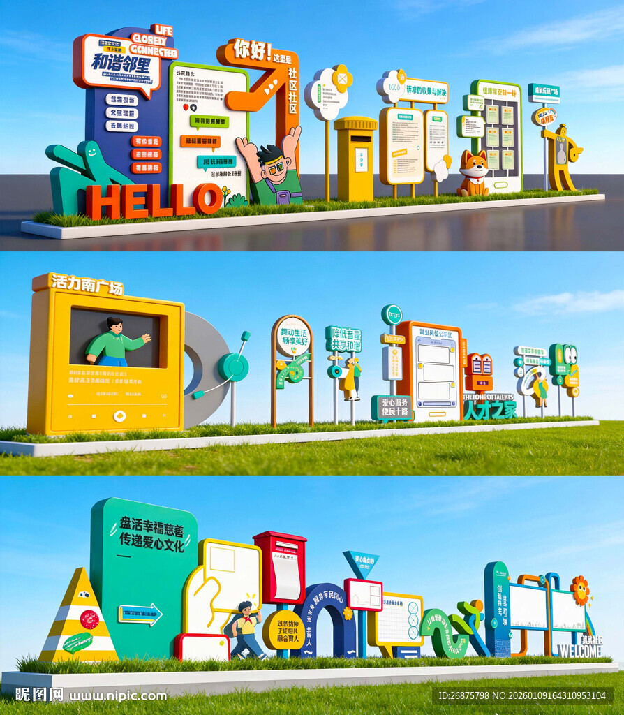 社区宣传栏