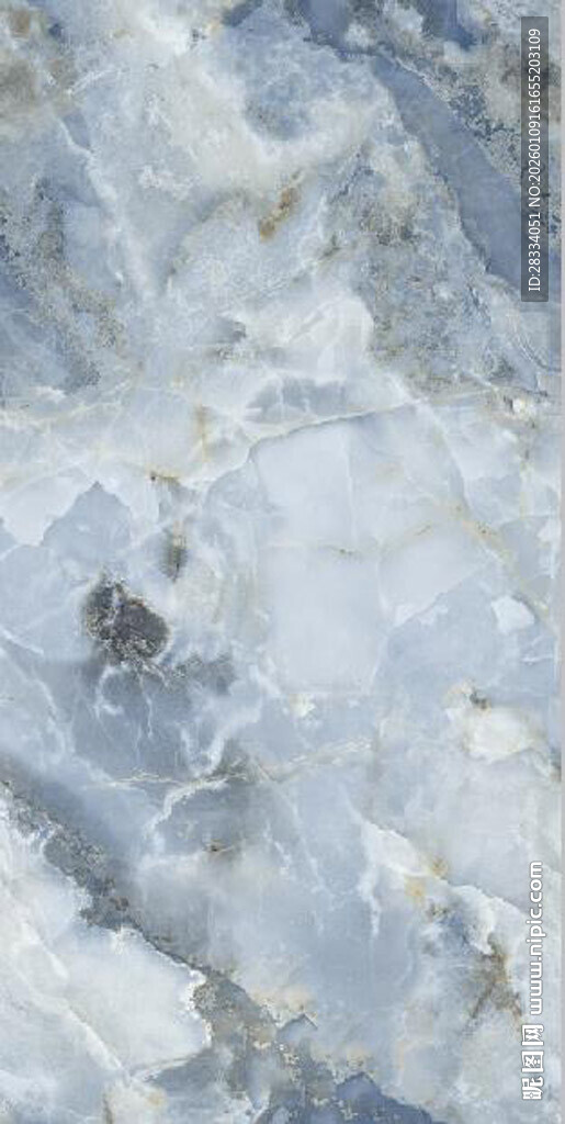 蓝色大理石石纹