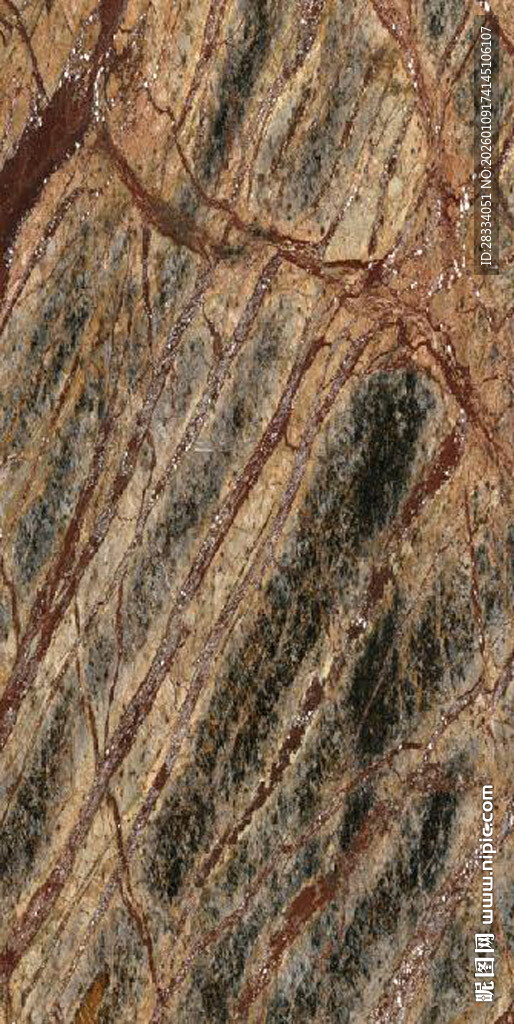 棕色雨林棕大理石石纹