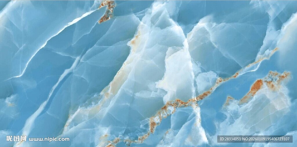 蓝色大理石纹理图案