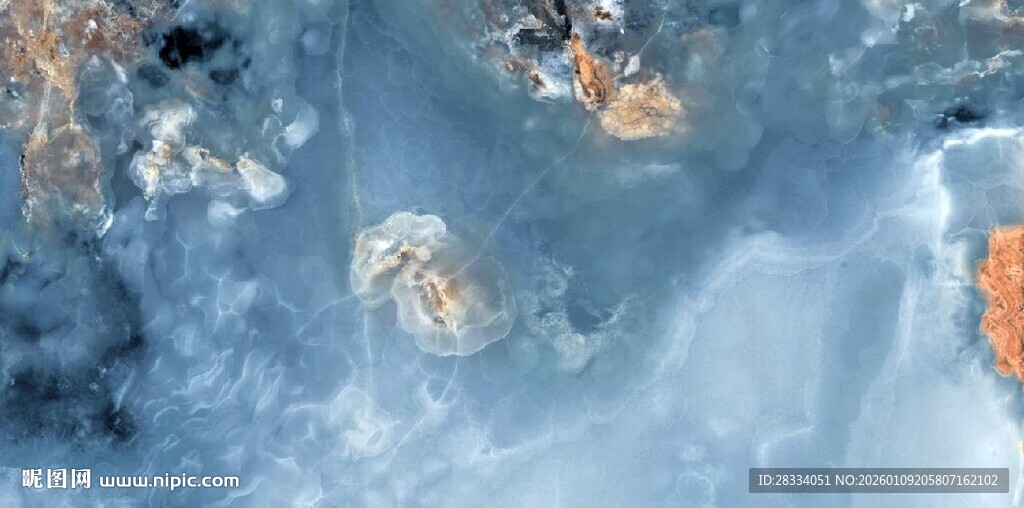 蓝色蓝玉石大理石石纹