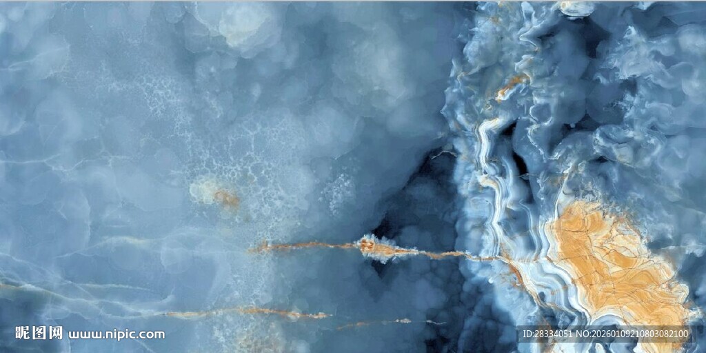 蓝色蓝玉石大理石石纹