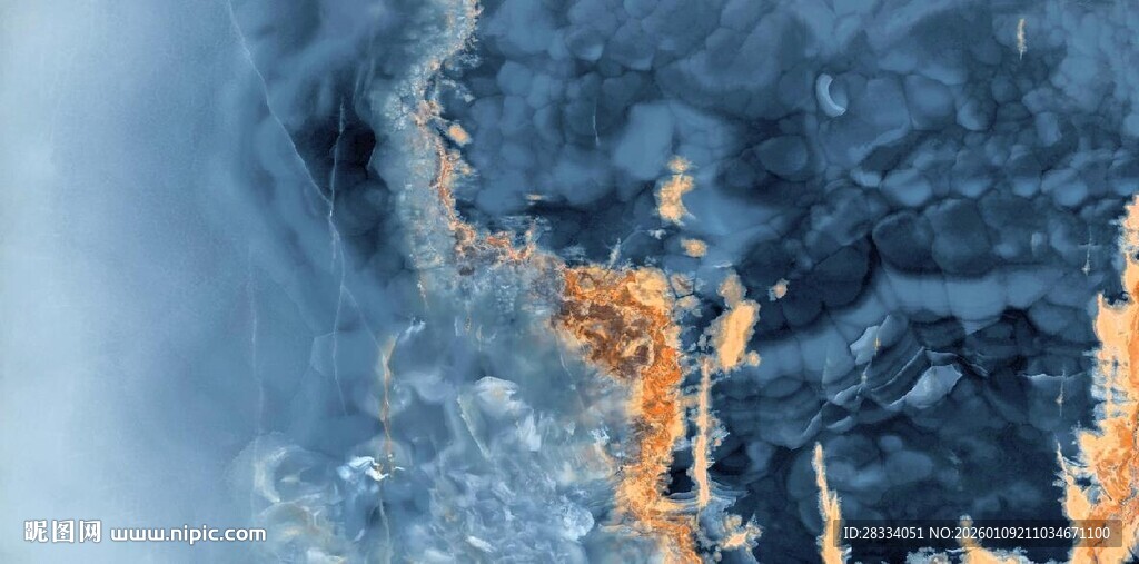 蓝色蓝玉大理石