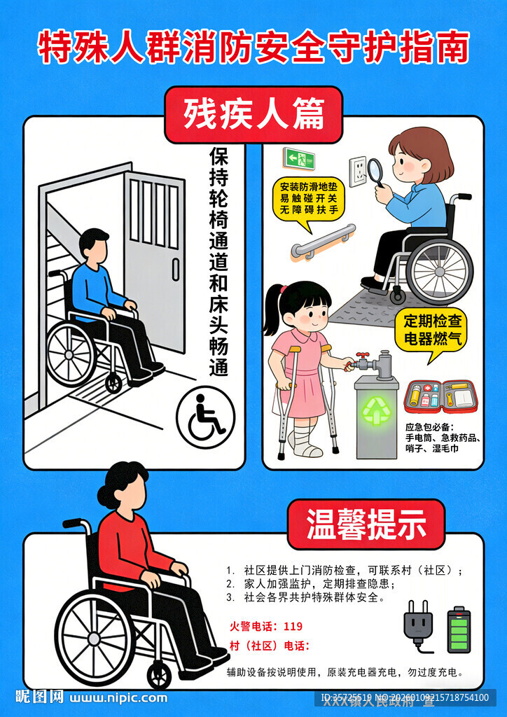 残疾人家庭无障碍设施指南