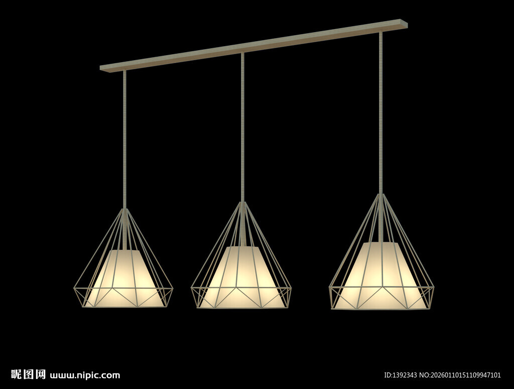 吊灯模型