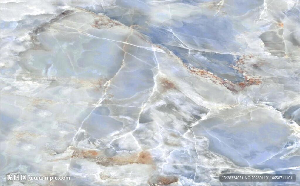 蓝色蓝玉大理石石纹