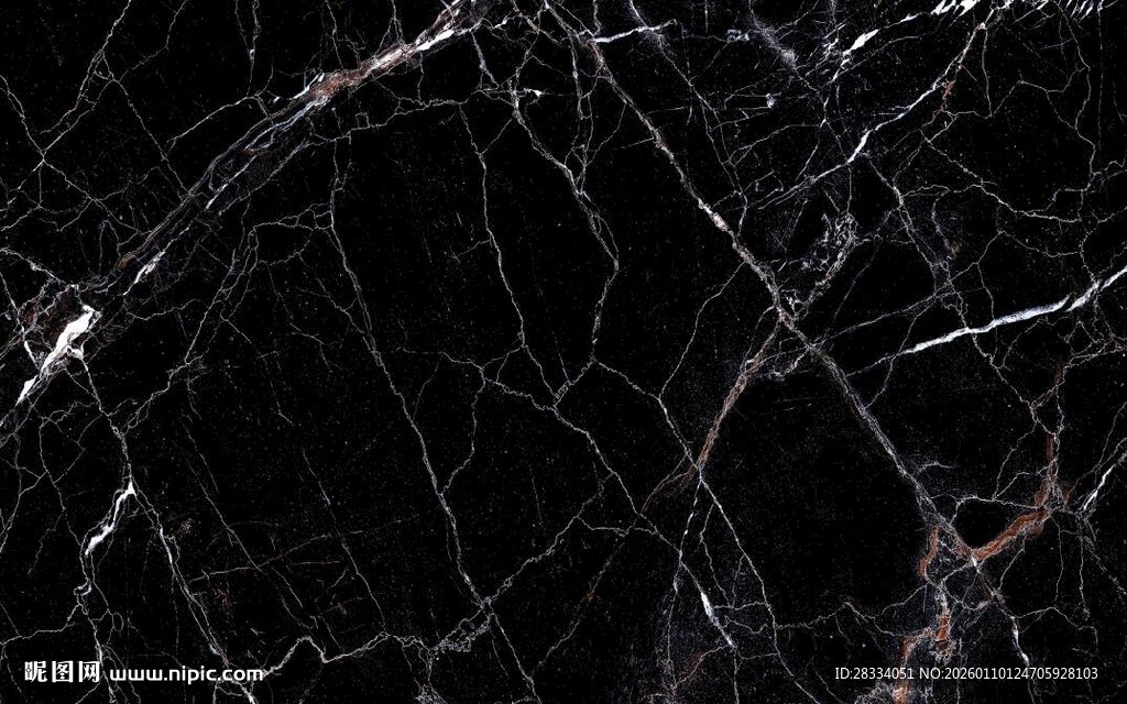 黑色大理石纹理图案
