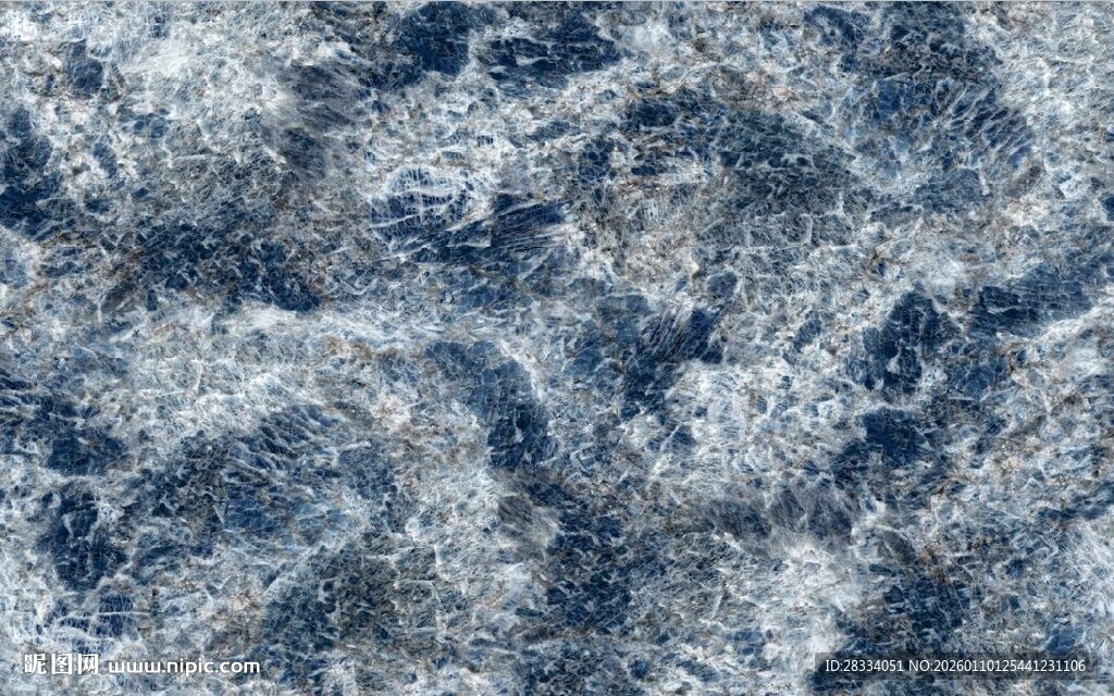 蓝白大理石石纹