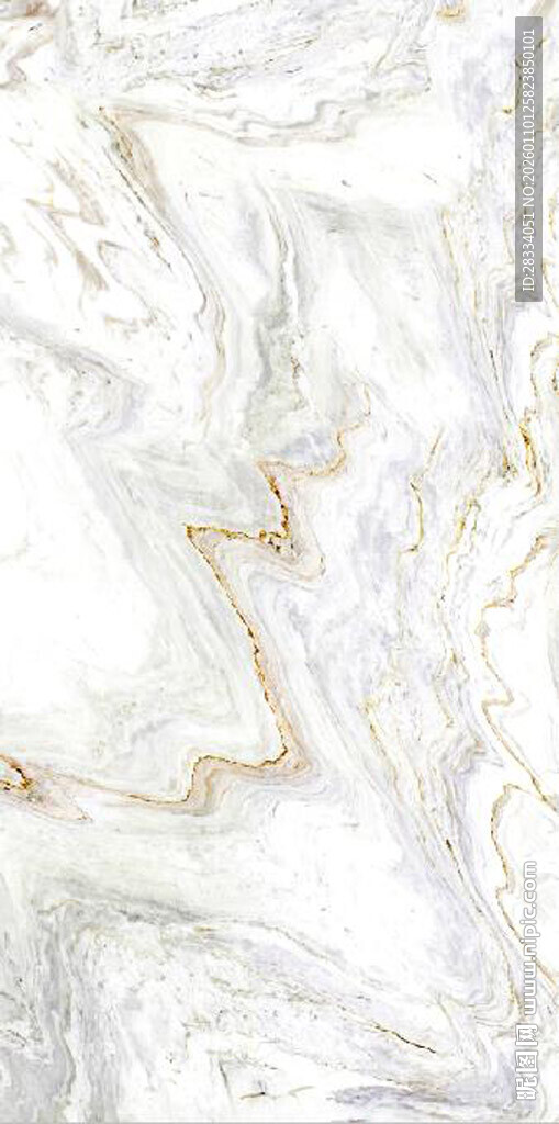 白色鱼肚金大理石石纹