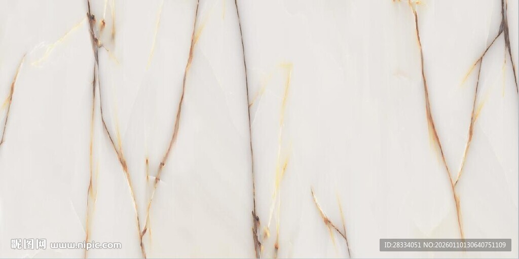白色帝皇玉大理石石纹