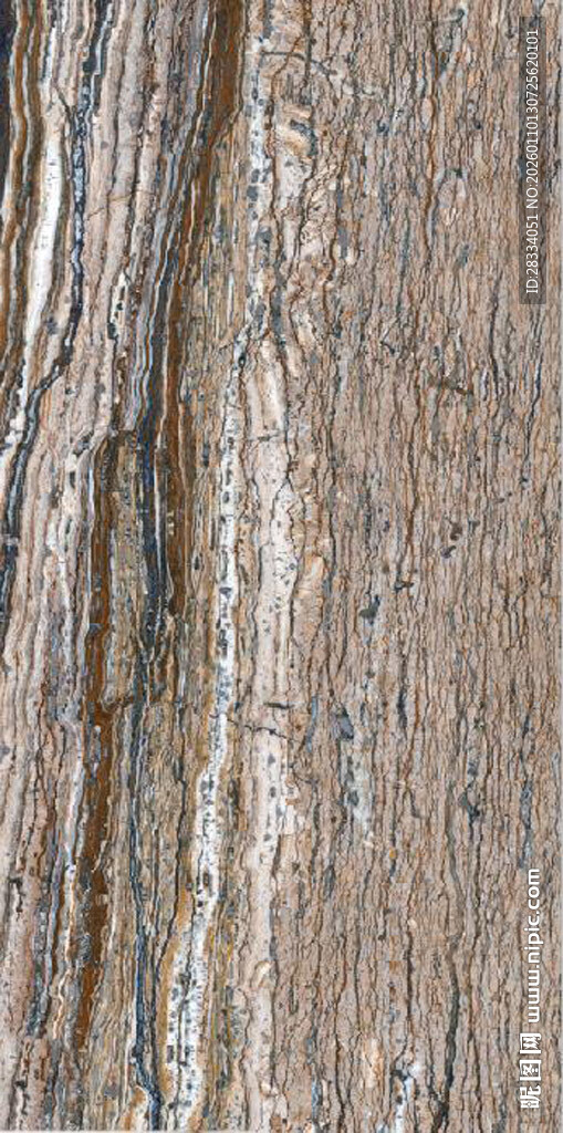 浅棕色树化玉大理石石纹